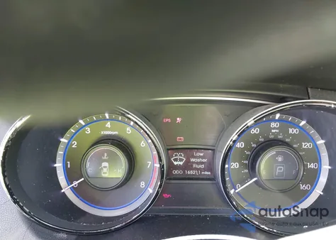 2013 Hyundai Sonata Gls из США, поврежденный, VIN 5NPEB4AC5DH676467